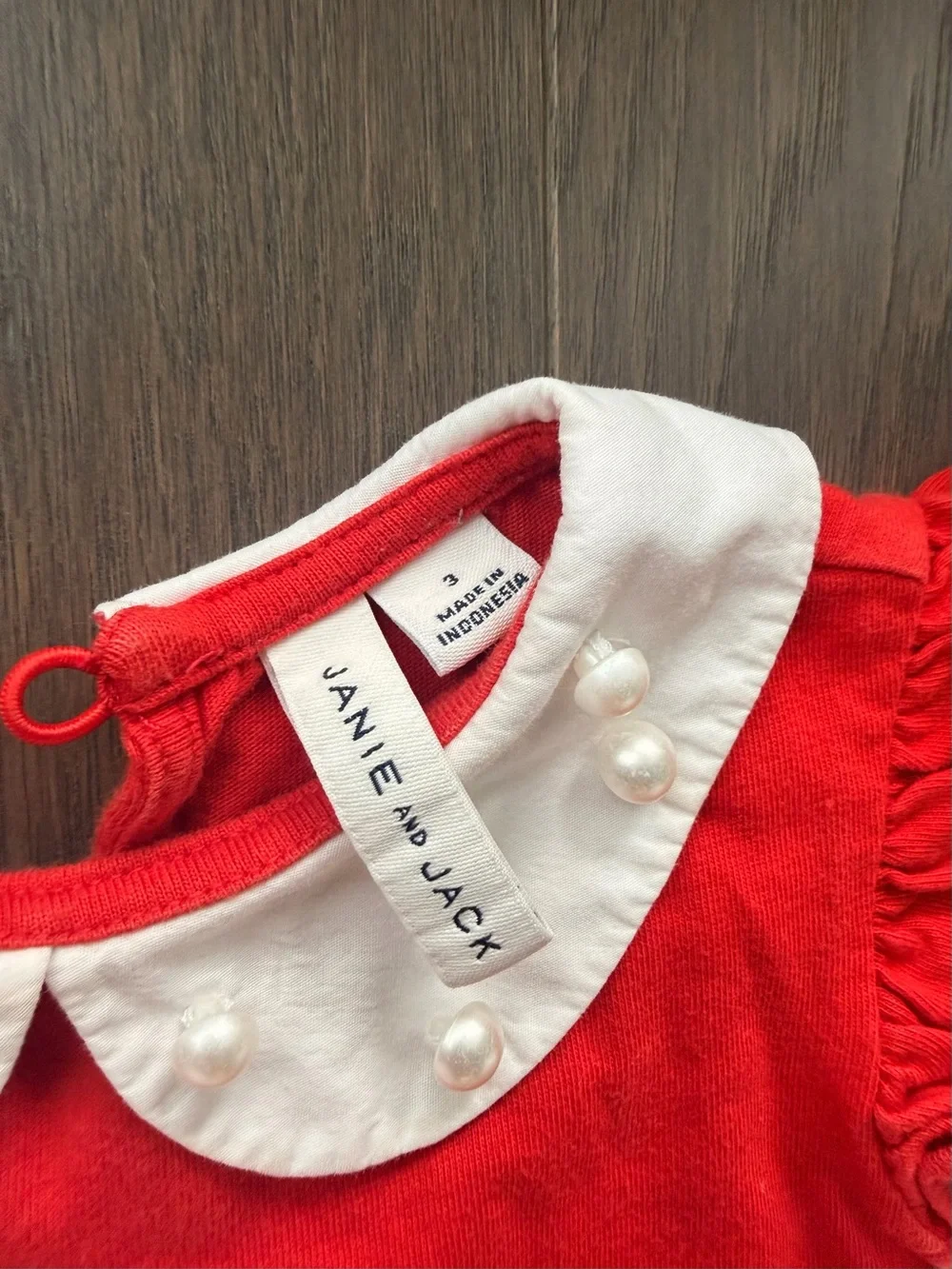 Janie and Jack Striped Multi-Color Cotton Outfit - White, Red, Blue, Green